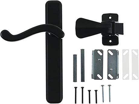 Wright Products VBA213BL Bayfield Style Surface Latch, Black