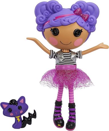 Lalaloopsy Doll- Storm E. Sky and Cool Cat, 13" Rocker Musician Doll