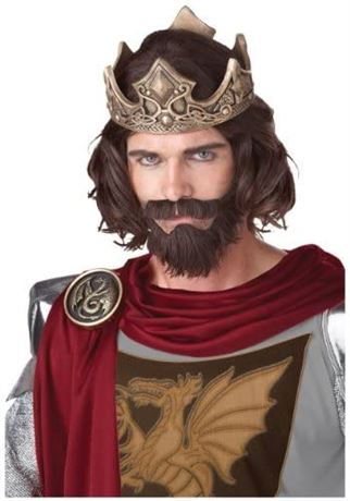 Medieval King Wig