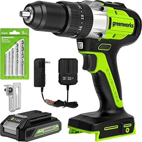 Greenworks 24V Brushless 1/2" Hammer Drill