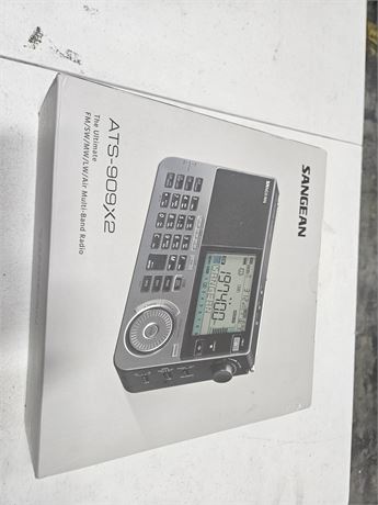 Sangean ATS-909X2 The Ultimate FM/SW/MW/LW/Air Multi-Band Radio