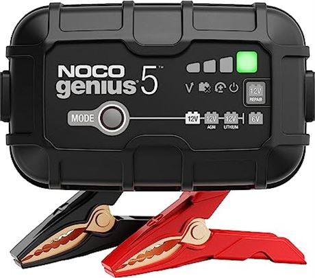 NOCO GENIUS5, 5A Smart Car Battery Charger