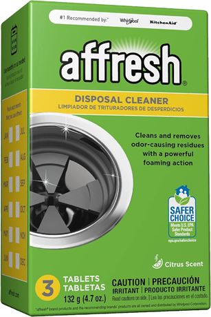 Affresh Garbage Disposal Cleaner 3pk