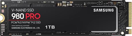 SAMSUNG 980 PRO SSD 1TB PCIe 4.0 NVMe Gen 4, M.2 Internal Solid State Drive