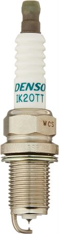 Denso (4702) IK20TT Iridium TT Spark Plug, (Pack of 1)