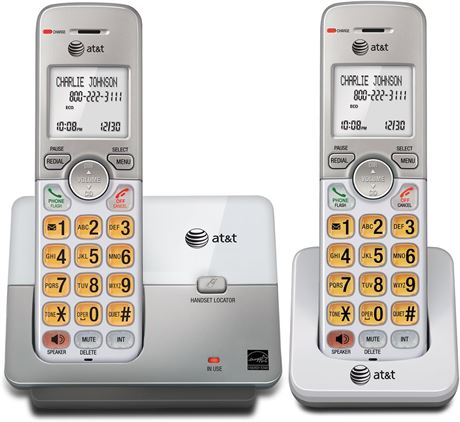 AT&T EL51203 - 2 Handset DECT 6.0 Cordless Home Phone