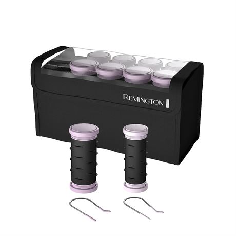 Remington Compact Hair Setter & Rollers, 1-1 _" Purple/Black, 10 Piece Set