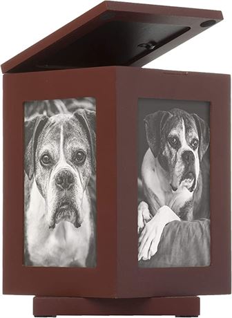 Pearhead Pet Rotating Photo Memory Box