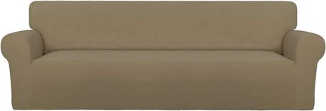 PureFit Super Stretch 4 Seater Sofa Slipcover - Tan