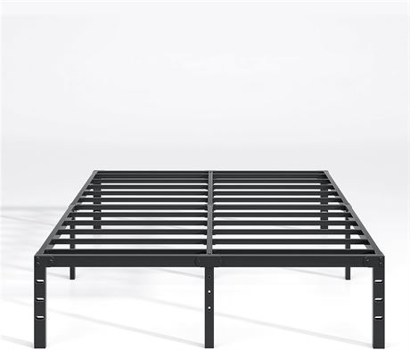 Vengarus Full Size Bed Frame - Metal - Black