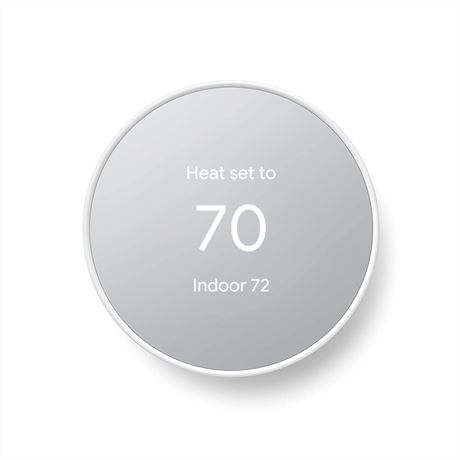 Google Nest Smart Thermostat - Snow