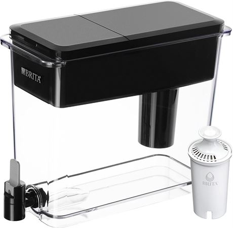 Brita XL Water Filter Dispenser for Tap and Drinking Water, No Filter