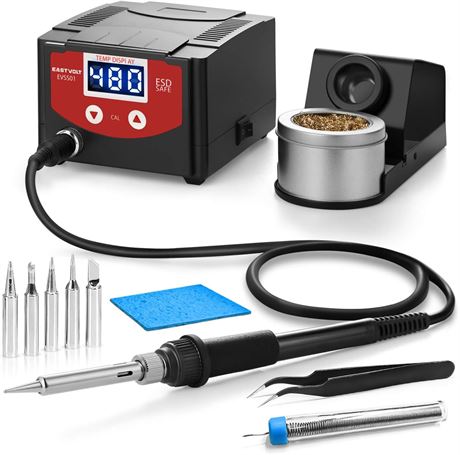 Soldering Station with Sleep Function/Auto Cool Down/C*F Switch/Soldering Iron