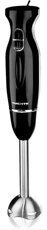 OVENTE Electric Immersion Hand Blender 300 Watt 2 Mixing Speed