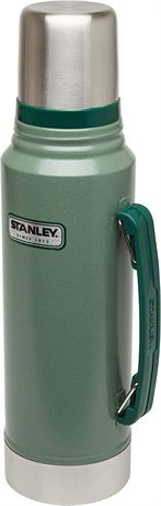 Stanley Calssic Vacuum Bottle - 18/8 Stainless Steel - Green