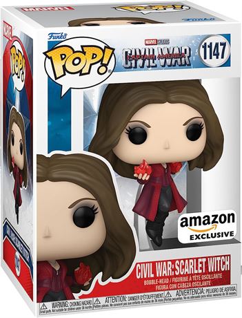 Funko Pop! Marvel: Captain America: Civil War Build A Scene - Scarlet Witch