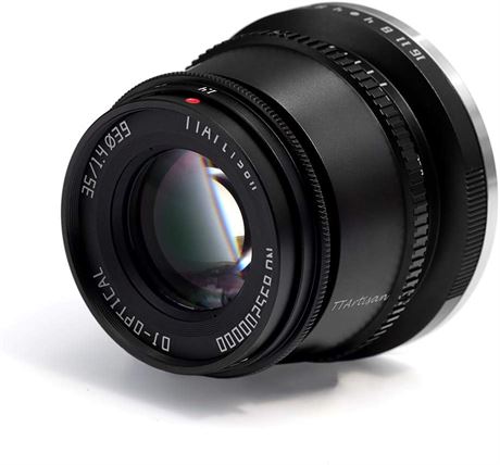 TTArtisan 35mm F1.4 APS-C Manual Focus Lens, FX Mount