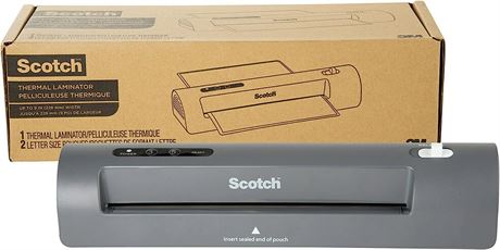 Scotch Thermal Laminator, 2 Roller System for a Professional Finish (TL901X)