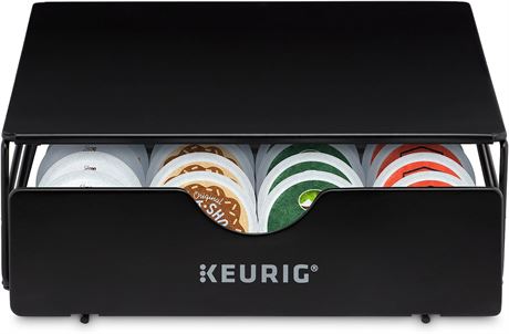 Keurig Slim Non-Rolling Storage Drawer, Coffee Pod Storage,