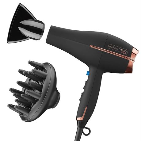 INFINITIPRO BY CONAIR Hair Dryer, 1875W AC Motor Pro Hair Dryer