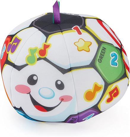 Fisher-Price Laugh & Learn Baby to Toddler Toy Singin� Soccer Ball Plush