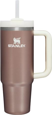 Stanley Quencher FlowState Stainless Steel Tumbler - Rose Quartz- Missing Straw