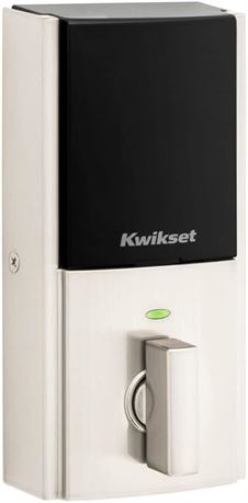 Kwikset Home Connect 620 Keypad Connected Smart Lock, Satin Nickel