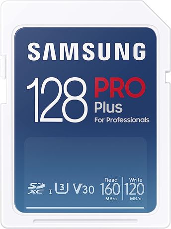 SAMSUNG PRO Plus Full Size SDXC Card - 128GB