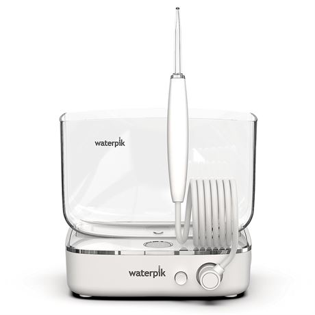 Waterpik Sidekick Portable Water Flosser, White/Chrome