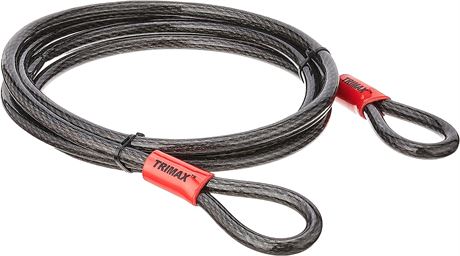 Trimax TDL1212 Trimaflex Dual Loop Multi-Use Cable (12 ft Long x 12mm)