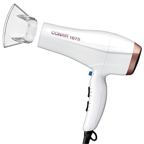 Conair 1875W Double Ceramic Hair Dryer with Ionic Conditioning