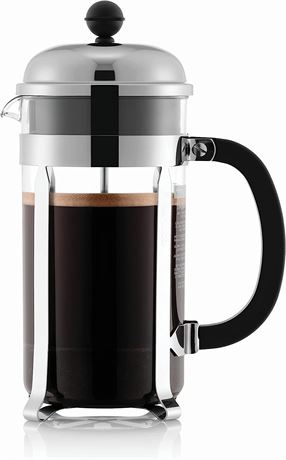 Bodum 1928-16US4 Chambord French Press Coffee Maker, 1 Liter