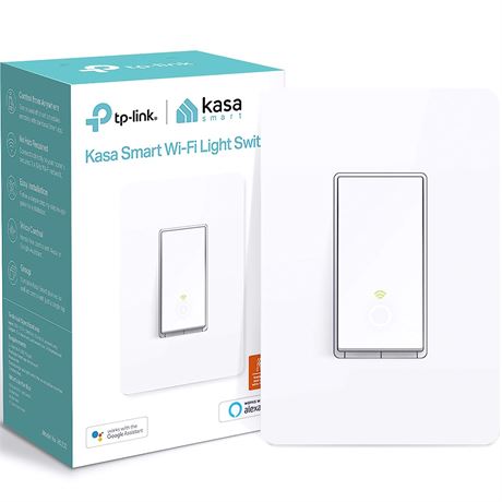 Kasa Smart Light Switch HS200, Single Pole, Needs Neutral Wire