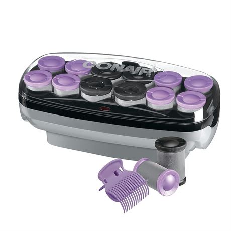 Conair Ceramic 1 1/2-inch and 1 3/4-inch Hot Rollers - With Clips