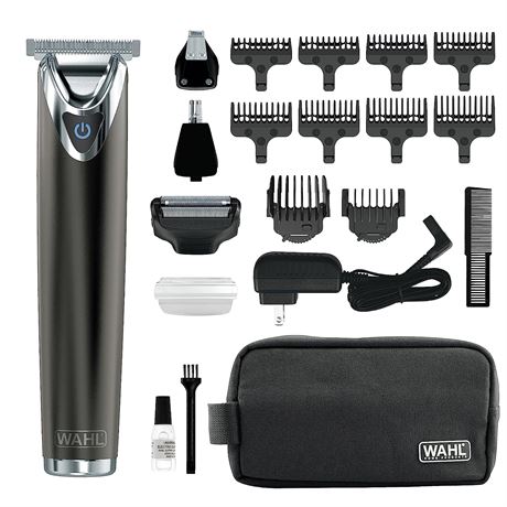 Wahl USA Stainless Steel Lithium Ion 2.0+ Slate Beard Trimmer