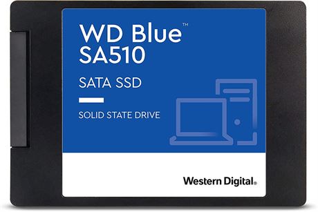 Western Digital 1TB WD Blue SA510 SATA Internal Solid State Drive SSD