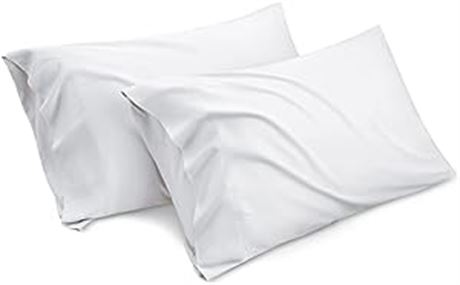 Bedsure Pillow and Case Standard Size - White