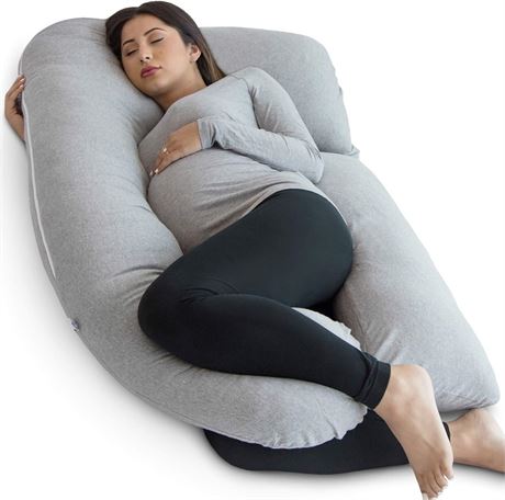 Pharmedoc Pregnancy Pillows, U-Shape Full Body Pillow