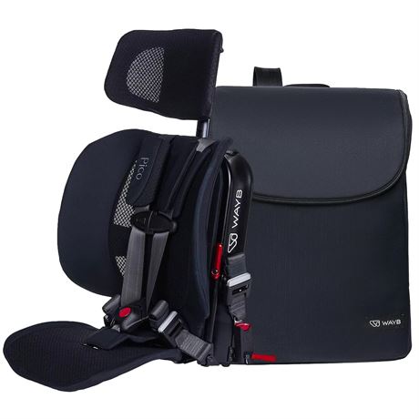 WAYB Pico Travel Car Seat with Premium Carrying Bag