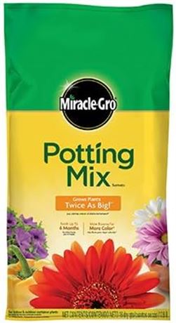 Miracle-Gro Potting Mix 16 qt., 2 Pack