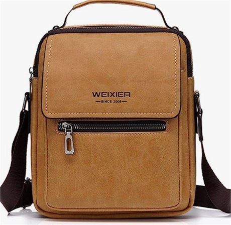 WEIXIER Nubuck Leather Casual Shoulder Hand Bag Casual Crossbody Bag