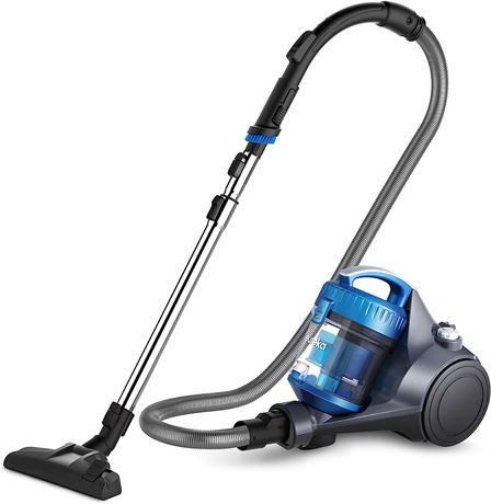 Eureka WhirlWind Bagless Canister Vacuum Cleaner, Blue