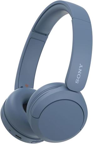 Sony WH-CH520 Wireless Headset with Microphone, Blue