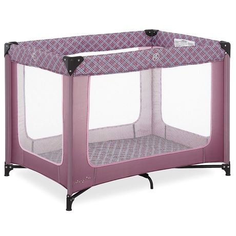 Dream On Me Zoom Portable Playard, Pink