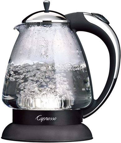 Capresso 259 Water Kettle, Polished Chrome