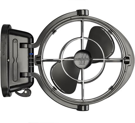 SEEKR by Caframo, Sirocco II Gimbal Fan - Black