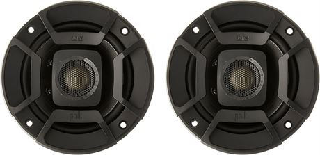 Polk Audio DB402 DB+ Series 4" Coaxial Speakers, Black