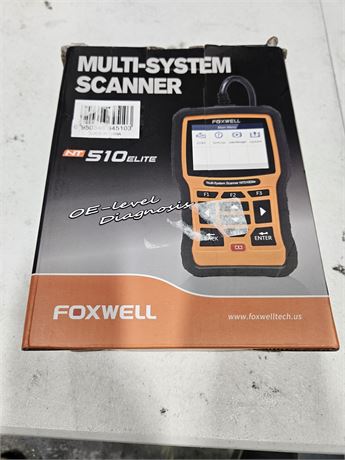 FOXWELL NT510 Elite fit for BMW OBD2 Scanner Full System Car Scan Tool