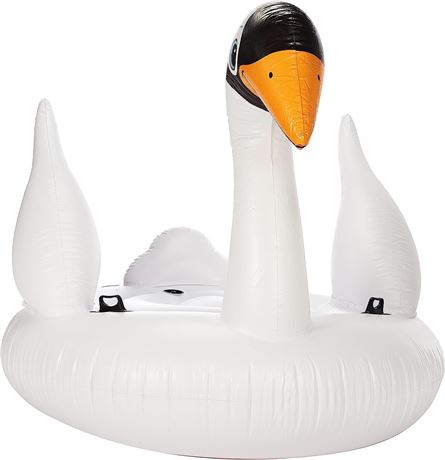 Intex Mega Swan, Inflatable Island, 76.5" X 60" X 58"