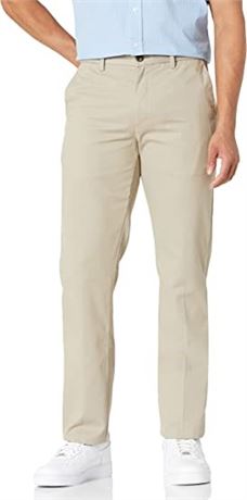 Amazon Essentials Men's Slim-Fit Wrinkle-Resistant Flat-Front Pant, 38x32